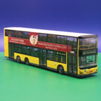 MAN DL07 - BVG Berlin - Leonardo Hotels - Linie 186 S Grunewald - Modellbus Rietze 67738