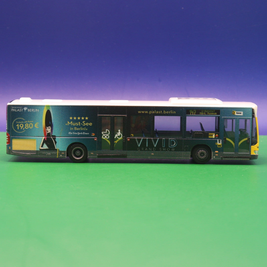 Mercedes Benz O530 Citaro Facelift E4 - BVG Berlin - Friedrichstadtpalast - Linie 147 U-Bahnhof Märk. Museum - LIMITIERTE AUFLAGE 150 Stück - Modellbus Rietze 66899
