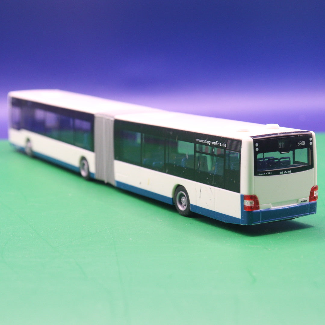 MAN Lions City G - NIAG Moers - Linie 911 Kamp Lintfort - Modellbus Rietze (Ohne OVP / Ohne Zurüstteile)