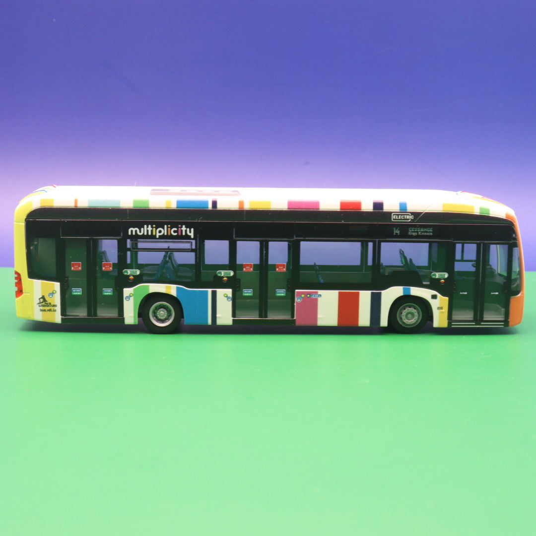 Mercedes Benz eCitaro 12 - Ville de Luxembourg - Mulitplicity - Modellbus Rietze 75600
