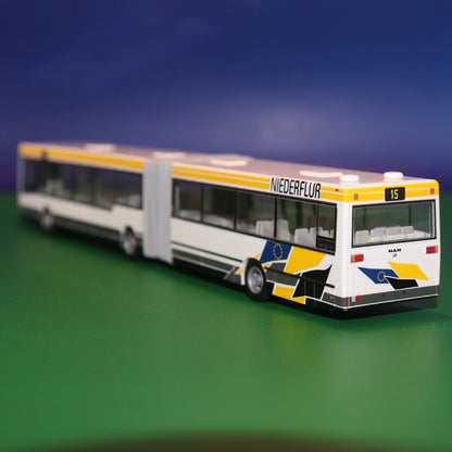 MAN NG 312 - Vorführdesign - Niederflur - Linie 15 Flughafen - MAN Truck & Bus AG Modellbus Rietze