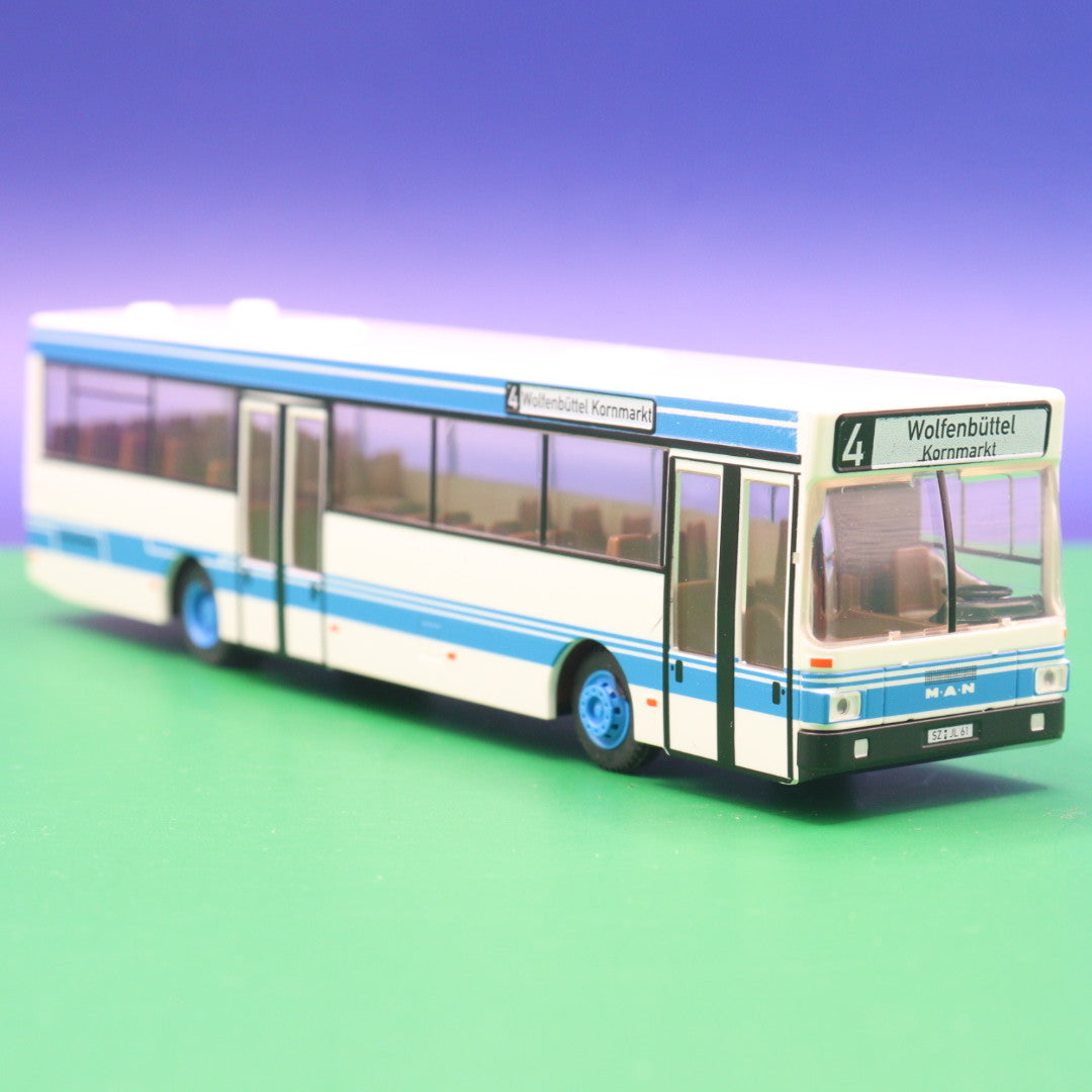 Mercedes Benz O405 - Linie 4 Wolfenbüttel Kornmarkt - MAN Truck & Bus AG Modellbus  Modellbus Rietze