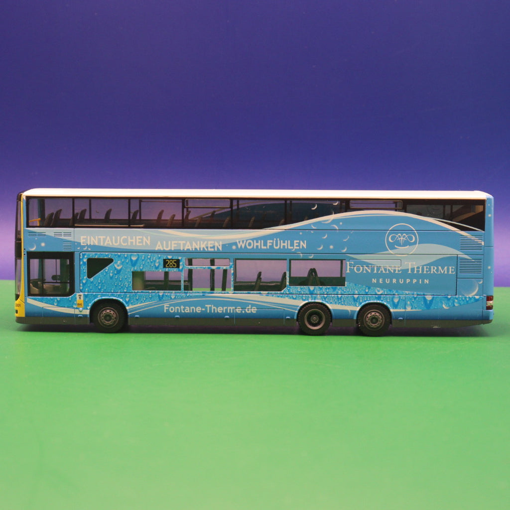 MAN DL07 - BVG Berlin - Fontane Therme - Linie 285 Dahlem am Waldfriedhof - Modellbus Rietze 67792