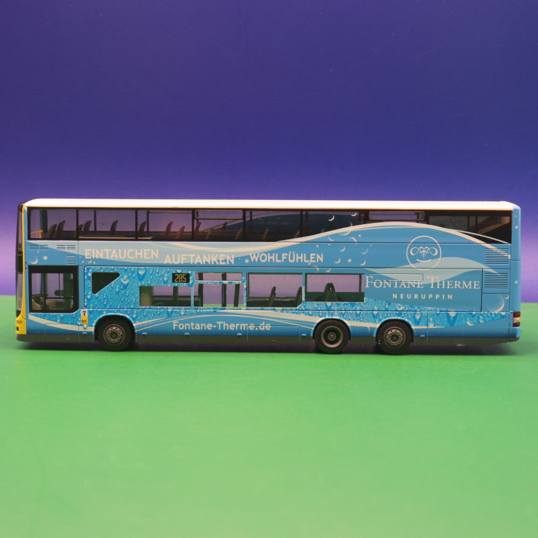 MAN DL07 - BVG Berlin - Fontane Therme - Linie 285 Dahlem am Waldfriedhof - Modellbus Rietze 67792