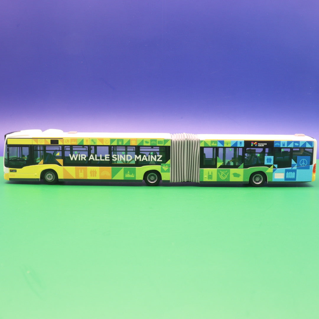 Mercedes Benz Citaro C2 G - MVG Mainz - "Wir alle sind Mainz" - Modellbus Rietze 68836