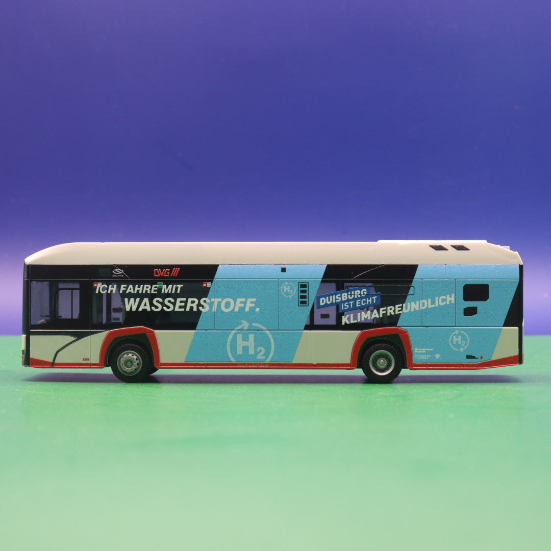 Solaris New Urbino H2 - DVG Duisburg - H2 Wasserstoff - Modellbus Rietze 77018