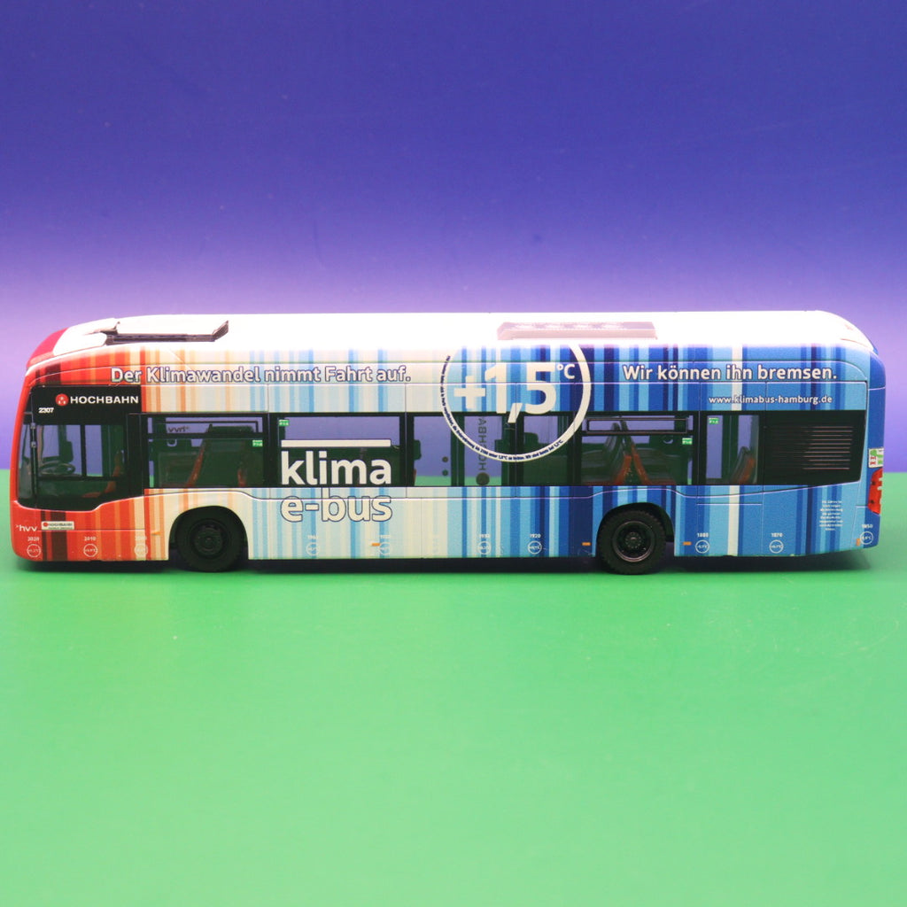 Mercedes Benz eCitaro 12 - Hochbahn Hamburg - Klima Bus - Linie 174 U S Ohlsdorf - Modellbus Rietze 75592