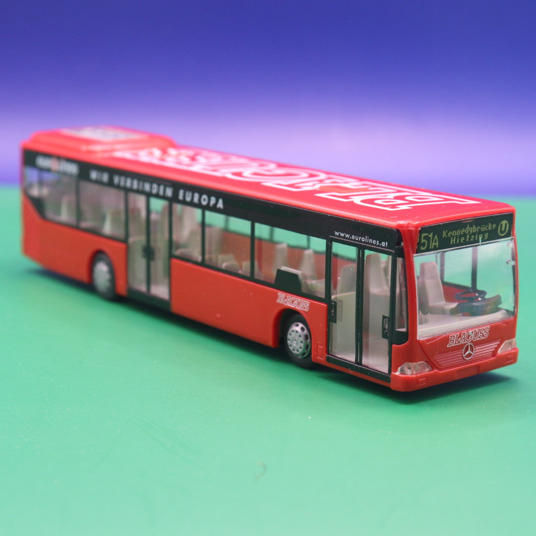 Mercedes Benz O530 Citaro - Euro Lines Austria - Blaguss - Ohne OVP und Zurüstteile - Modellbus Rietze