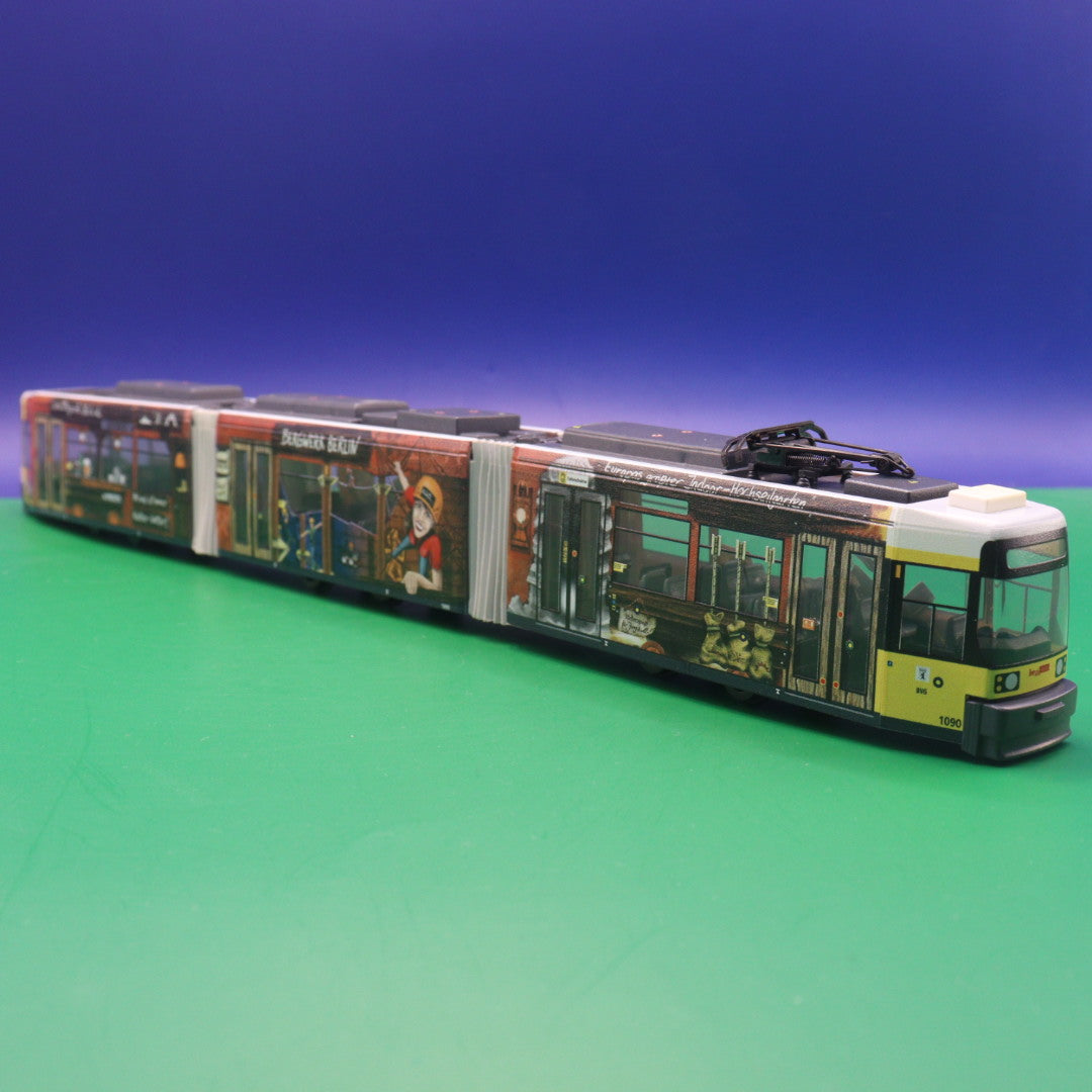 Adtranz GT6 - BVG Berlin - Bergwerk Berlin - Wagen 1090 - Modellbahn Rietze STRA01006
