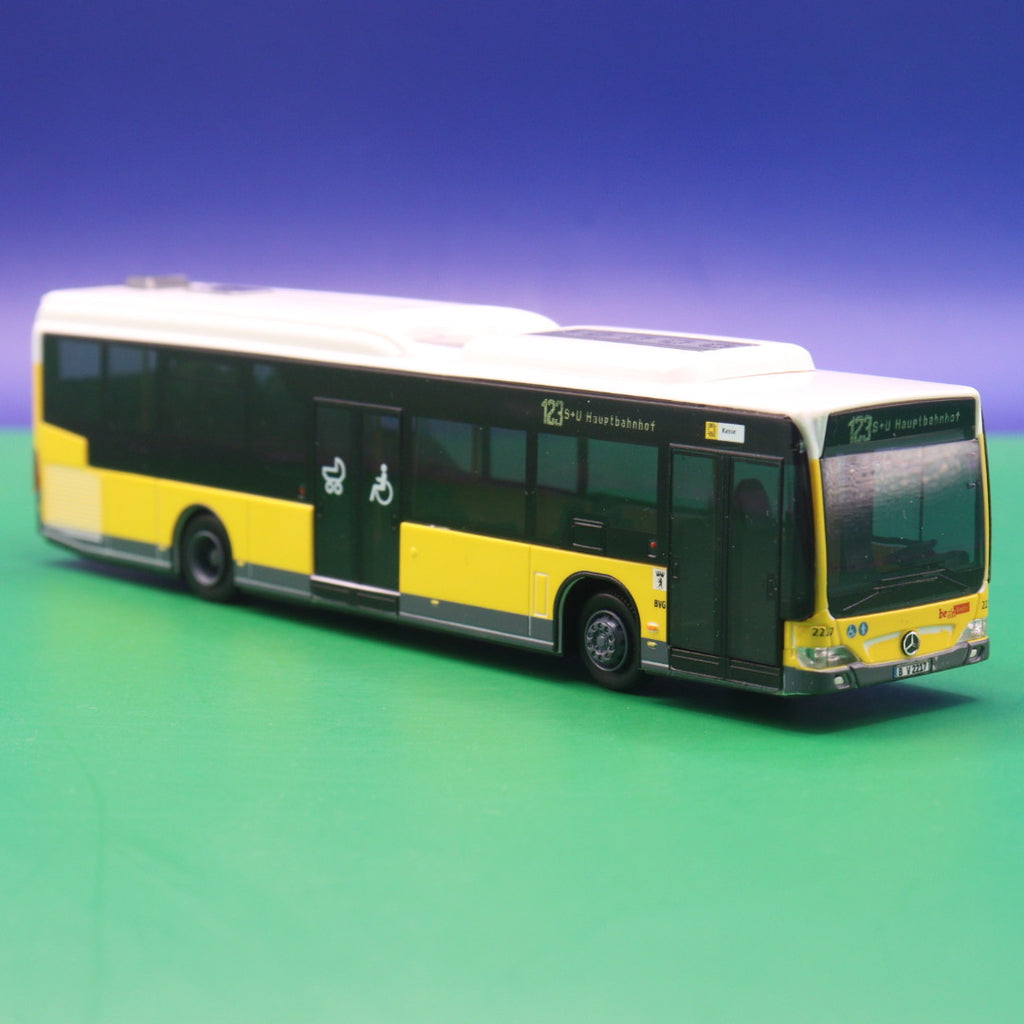 Mercedes Benz O530 Citaro Facelift LE - BVG Berlin - Linie 123 S+U Alexanderplatz - LIMITIERTE AUFLAGE 150 Stück - Modellbus AWM 59388.2