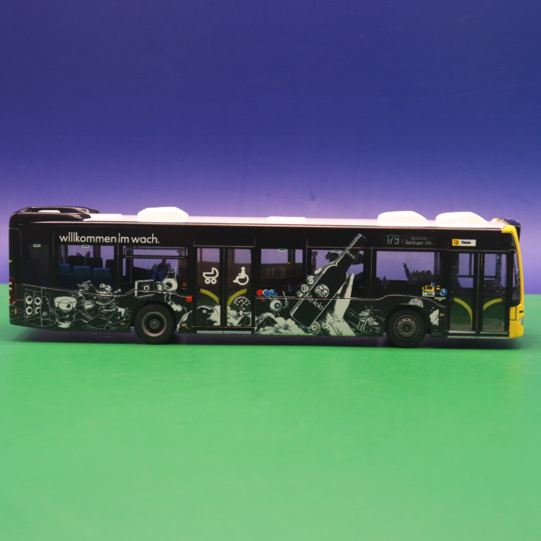 Mercedes Benz Citaro C2 - Omnibusgesellschaft Hartmann (BVG Berlin) - Fritz Kola - Linie 179 Buckow Gerlinger Str - LIMITIERTE AUFLAGE 150 Stück - Modellbus Rietze 73459