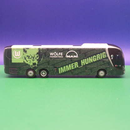 MAN Lions Coach - MAN Truck & Bus SE - Wölfe fahren MAN - Vfl Wolfsburg - Modellbus Rietze