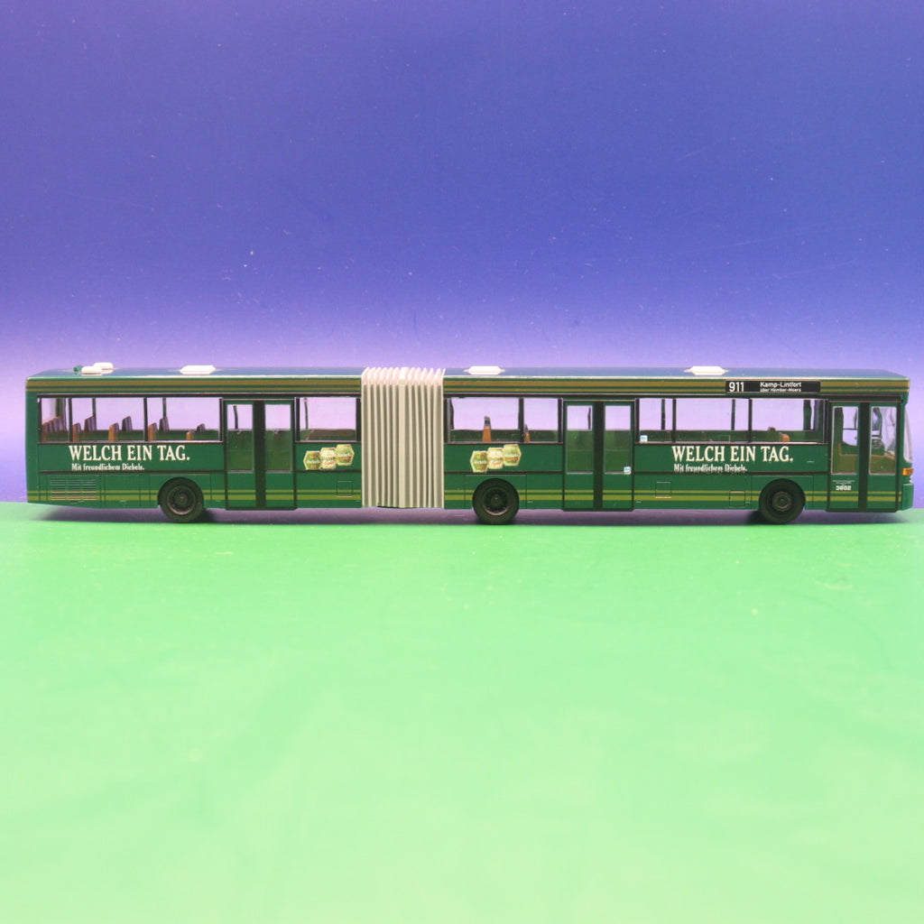 Mercedes Benz O405 G - NIAG Moers - Diebels - GEBRAUCHT OHNE OVP OHNE SCHEIBENWISCHER - Modellbus Rietze