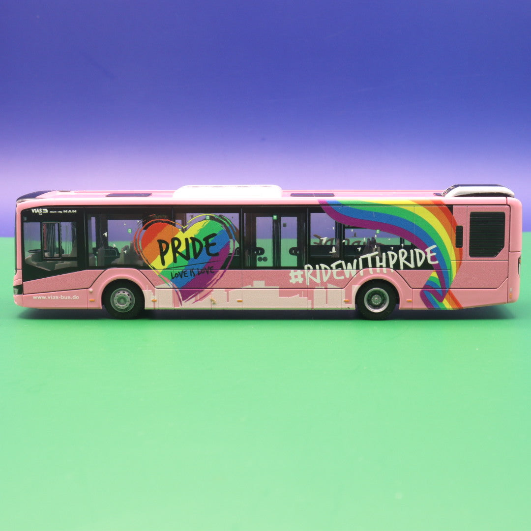 MAN New Lions City 12 - VIAS Pride - Modellbus Rietze 75378