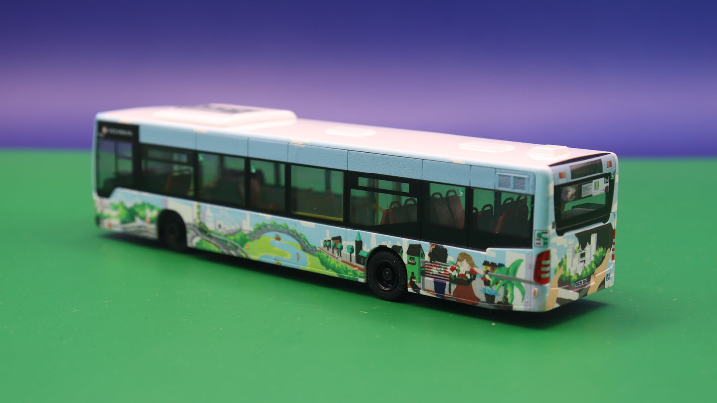 HHA Citaro Facelift Hamburg Hochbahn Sondermodell Paintbus 2022 (S Poppenbüttel) Modellbus Rietze 69921-1