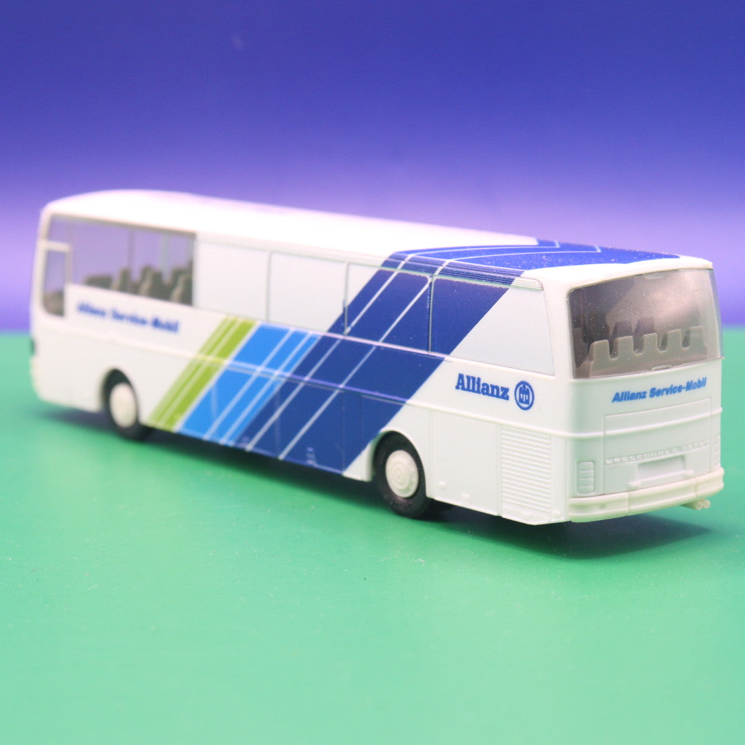 Setra S 215 HD - Allianz - Gebraucht, Ohne OVP - Modellbus Herpa
