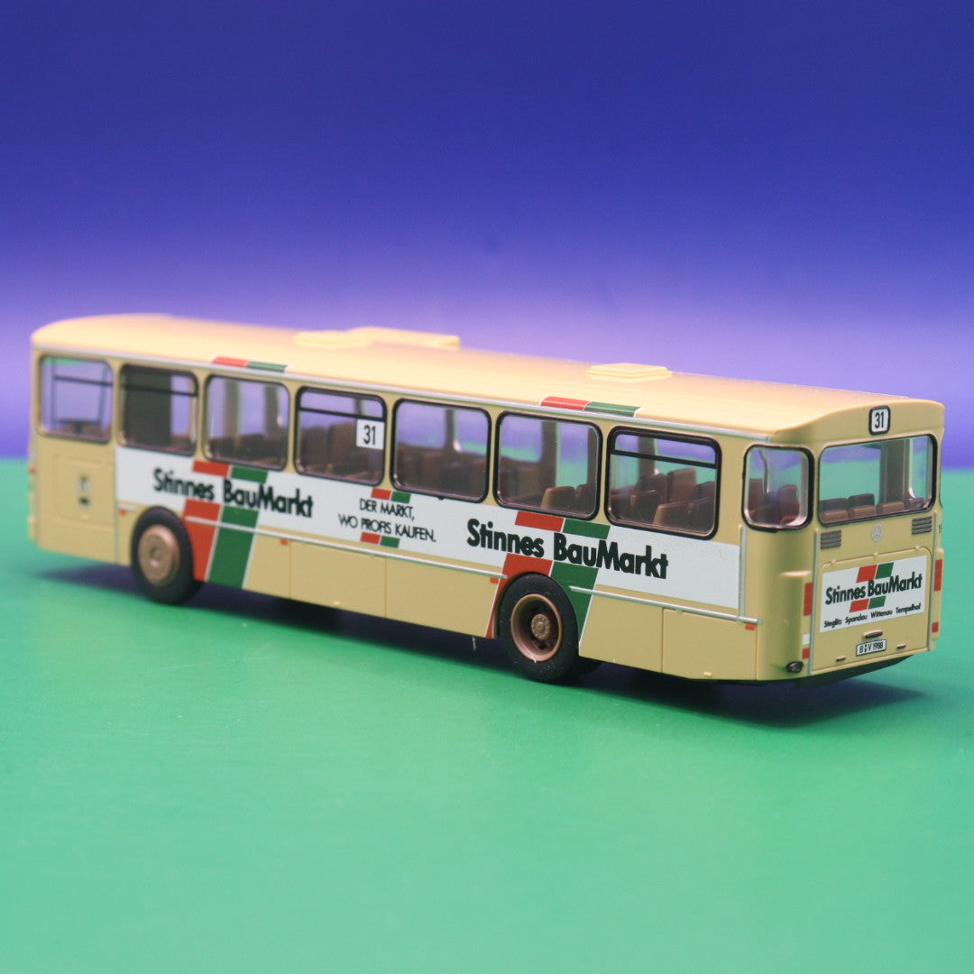 Mercedes Benz O 305 - BVG Berlin - Sinnes Baumarkt - Linie 31  U Rathaus Spandau - Modellbus Rietze