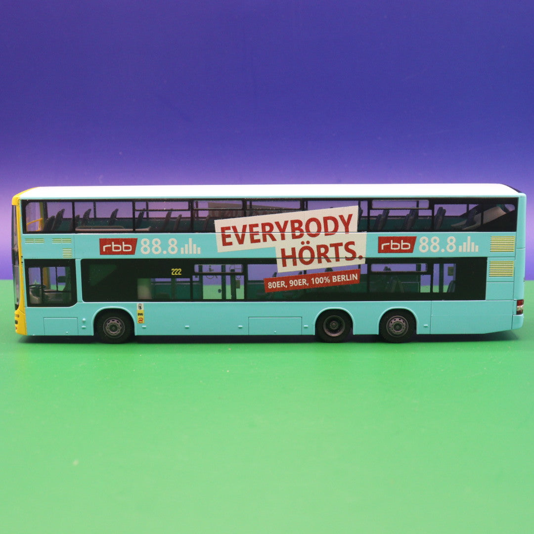 MAN Lions City DL07 - BVG Berlin - RBB 88.8 - Modellbus Rietze 67796