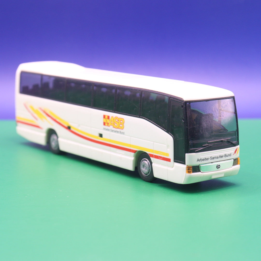 Mercedes Benz O 404 RHD - ASB - Europa, Afrika, Asien - Gebraucht, Ohne OVP - Modellbus Rietze