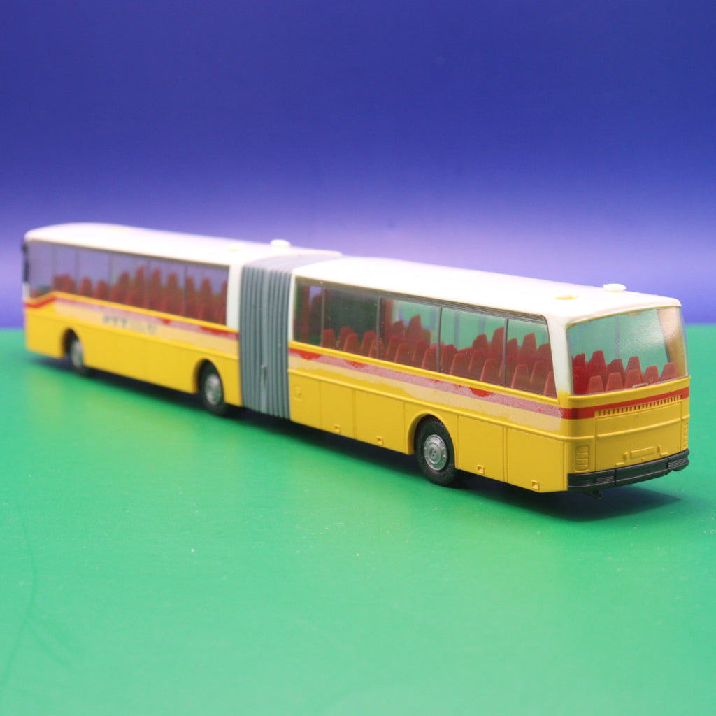 Setra S 221 UL - PTT Schweizer Postbus - Gebraucht, Ohne OVP - Modellbus Herpa