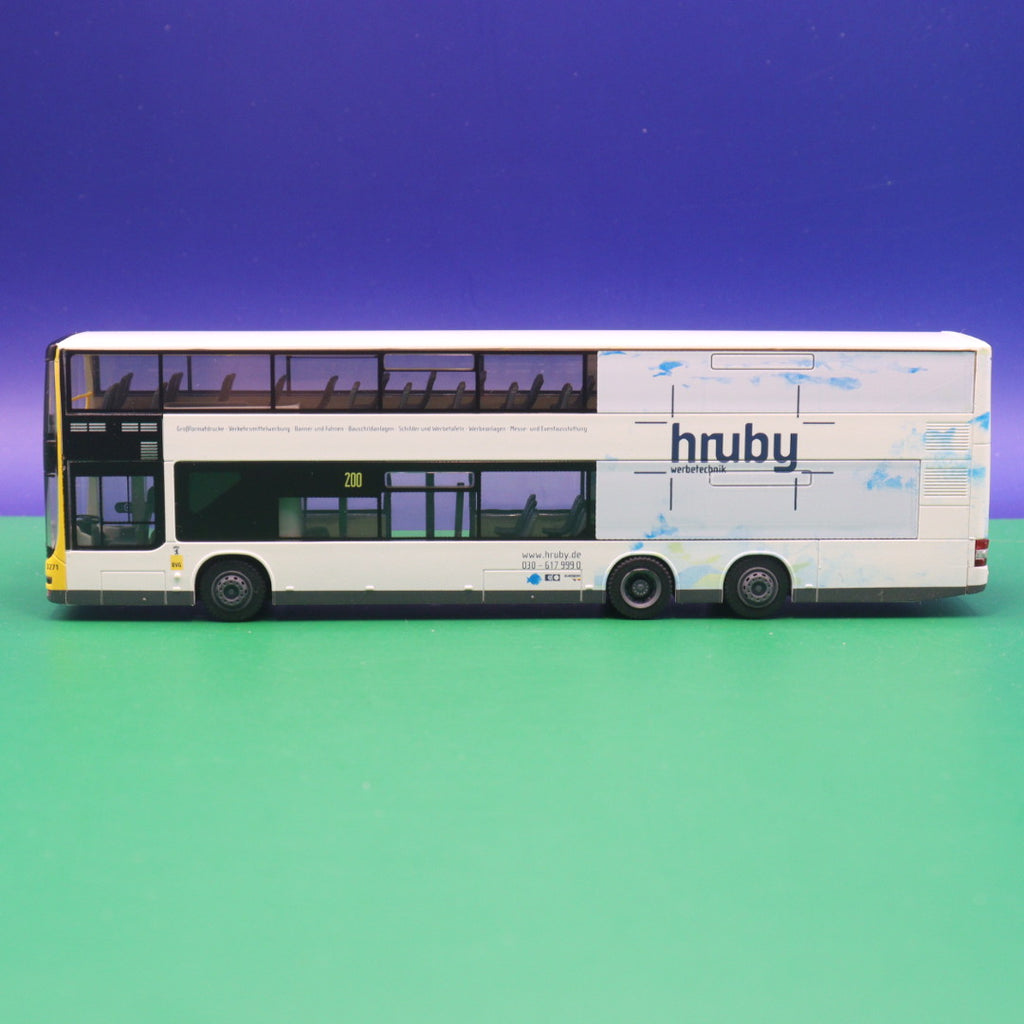 MAN Lions City DL - BVG Berlin - hruby Werbetechnik - Modellbus Rietze 67729