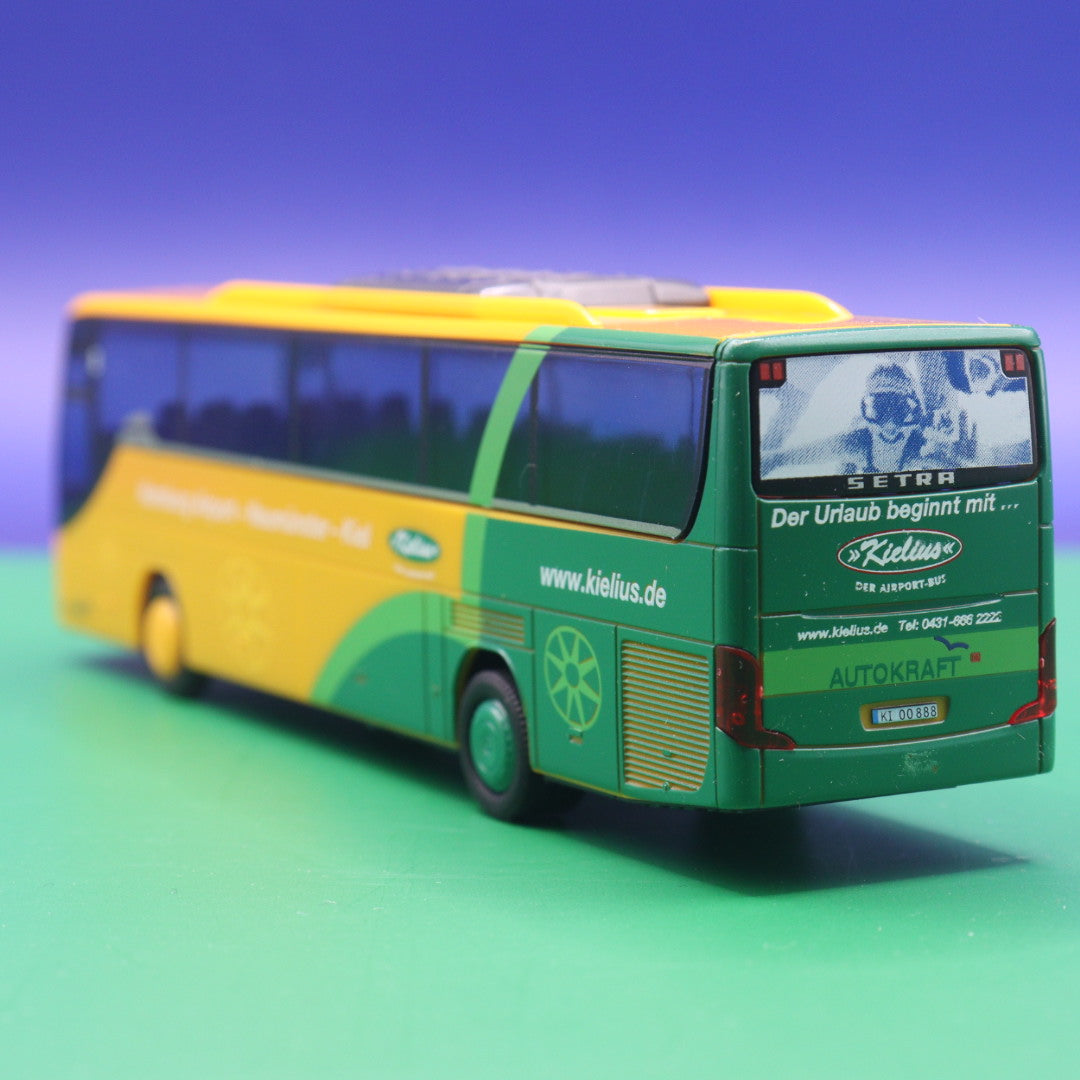 Setra S 415 GT HD - Hamburg Airport - Neumünster - Kiel - Kielus Autokraft - AWM Modellbus