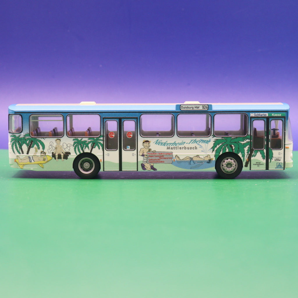 Mercedes Benz O305 - DVG Duisburg - Niederrheintherme - Modellbus Rietze 74315