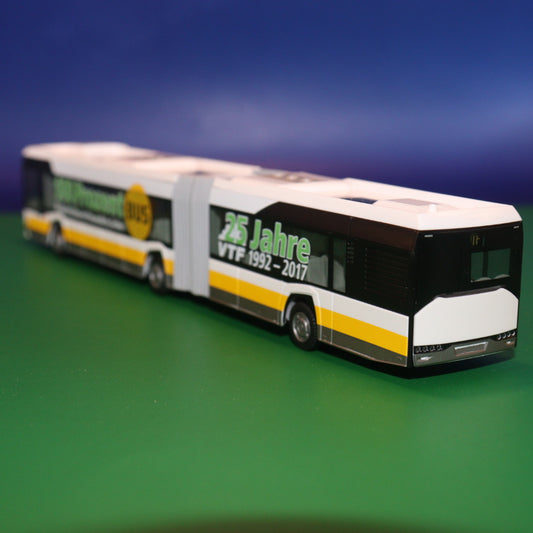 Solaris Urbino 18 - VTF Verkehrsgesellschaft Teltow Flaming - 25 Jahre VTF - Modellbus Rietze