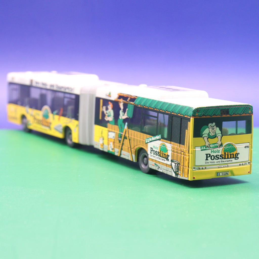 Solaris Urbino 18 - BVG Berlin - Holz Possling - Linie M76 U Walther Schreiber Platz - Modellbus VK Modelle