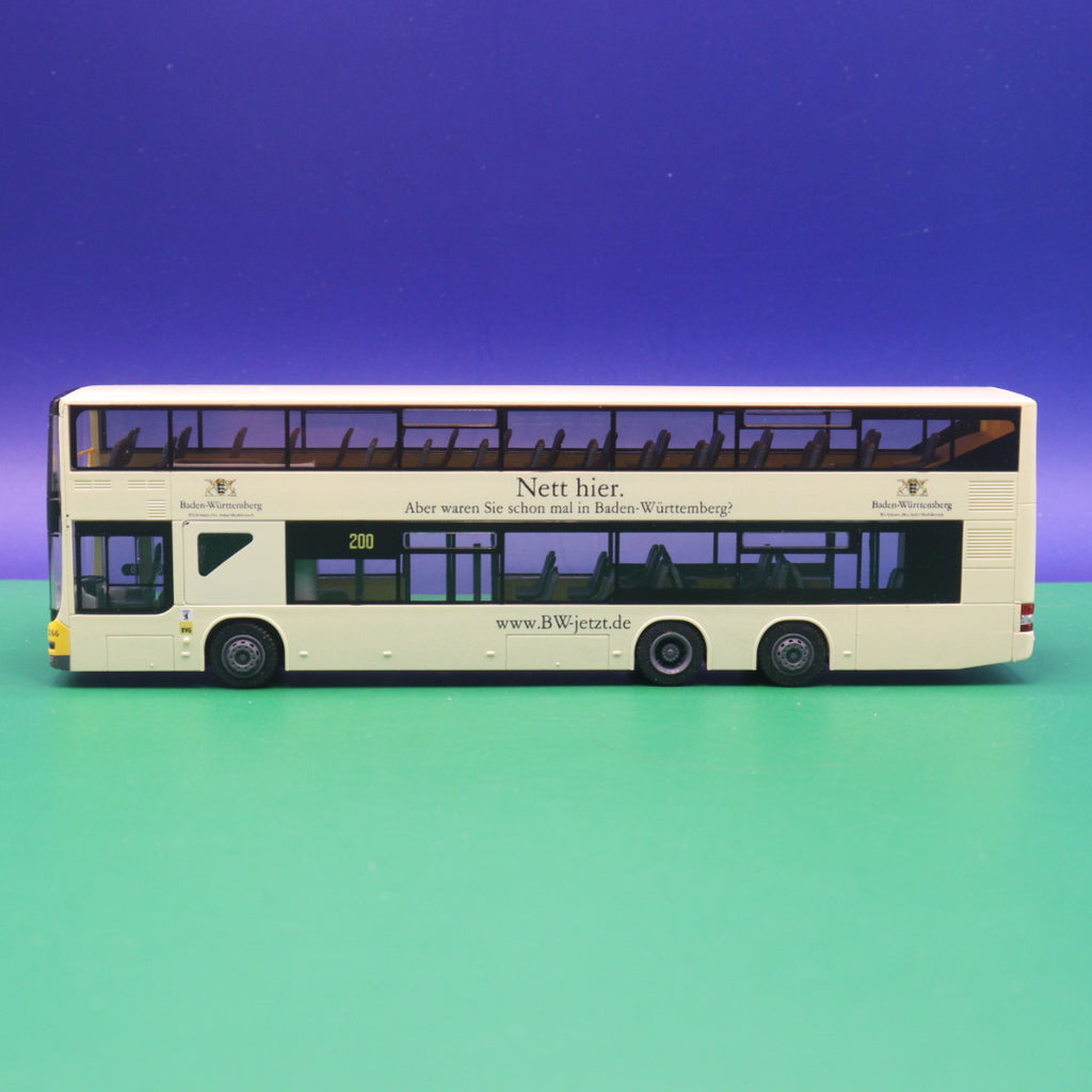 MAN Lions City DL - BVG Berlin - Nett hier aber waren Sie schon mal in Baden Württemberg - Modellbus Rietze 67737