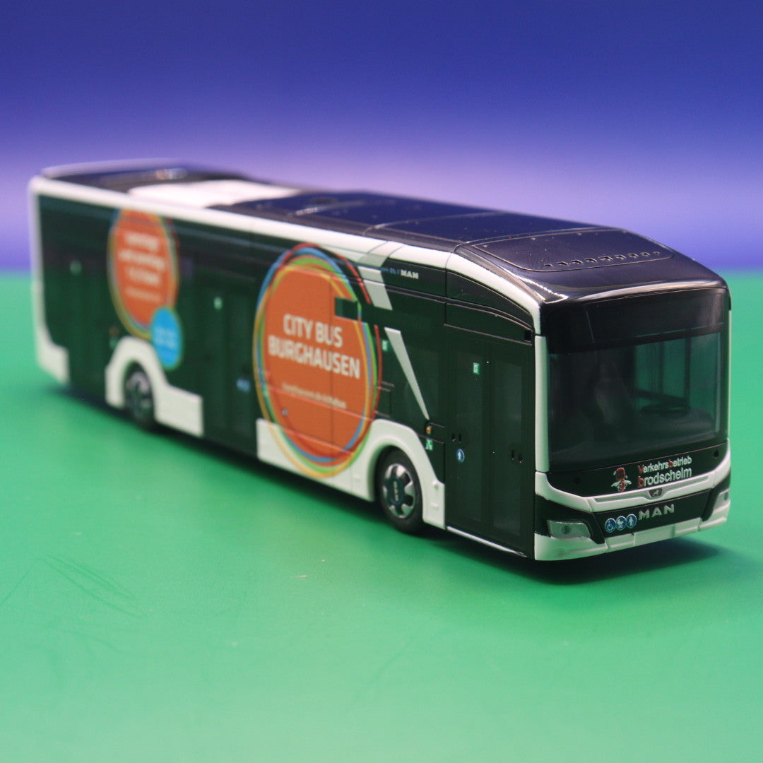 MAN Lions City 12 E - Citybus Burghausen - Verkehrsbetrieb Brodschelm - Modellbus Rietze 76364