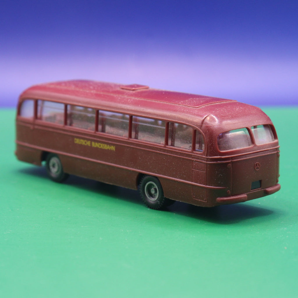 Mercedes Benz O 321 - Deutsche Bundesbahn Kirschrot - Gebraucht, Ohne OVP - Modellbus Brekina