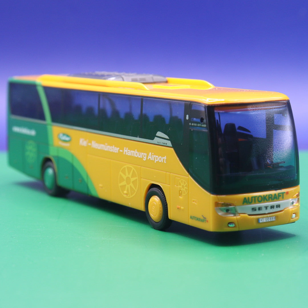 Setra S 415 GT HD - Hamburg Airport - Neumünster - Kiel - Kielus Autokraft - AWM Modellbus
