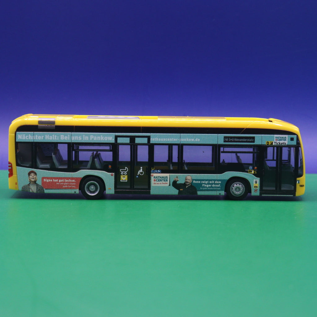 Mercedes Benz eCitaro 12 - BVG Berlin - Rathaus Center - Linie 248 S+U Alexanderplatz - Modellbus Rietze