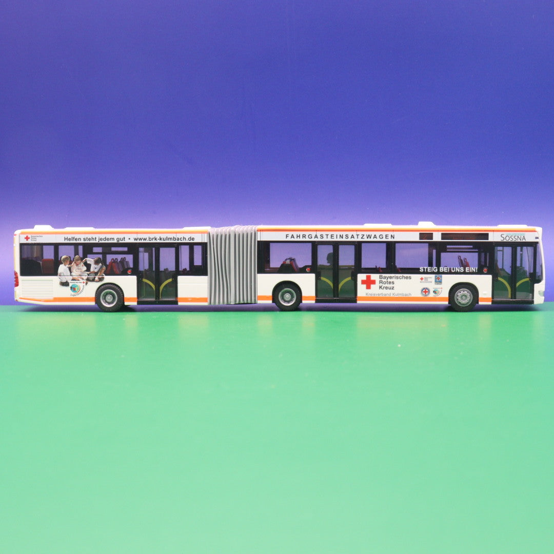 Mercedes Benz O530 Citaro Facelift G - Bayrisches Rotes Kreuz Kreisverband Kulmbach - Fahrgasteinsatzwagen - Modellbus Rietze 67092