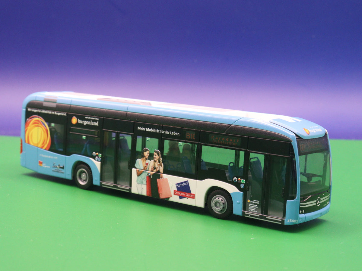 Mercedes Benz E Citaro - Verkehrsbetriebe Burgenland (AT) Designer Outlet - Modellbus rietze 75585