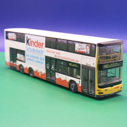 MAN Lions City DL - BVG Berlin - Kinder Schokolade - Linie M82 Marienfelde Waldsassener Str - Modellbus Rietze 67778