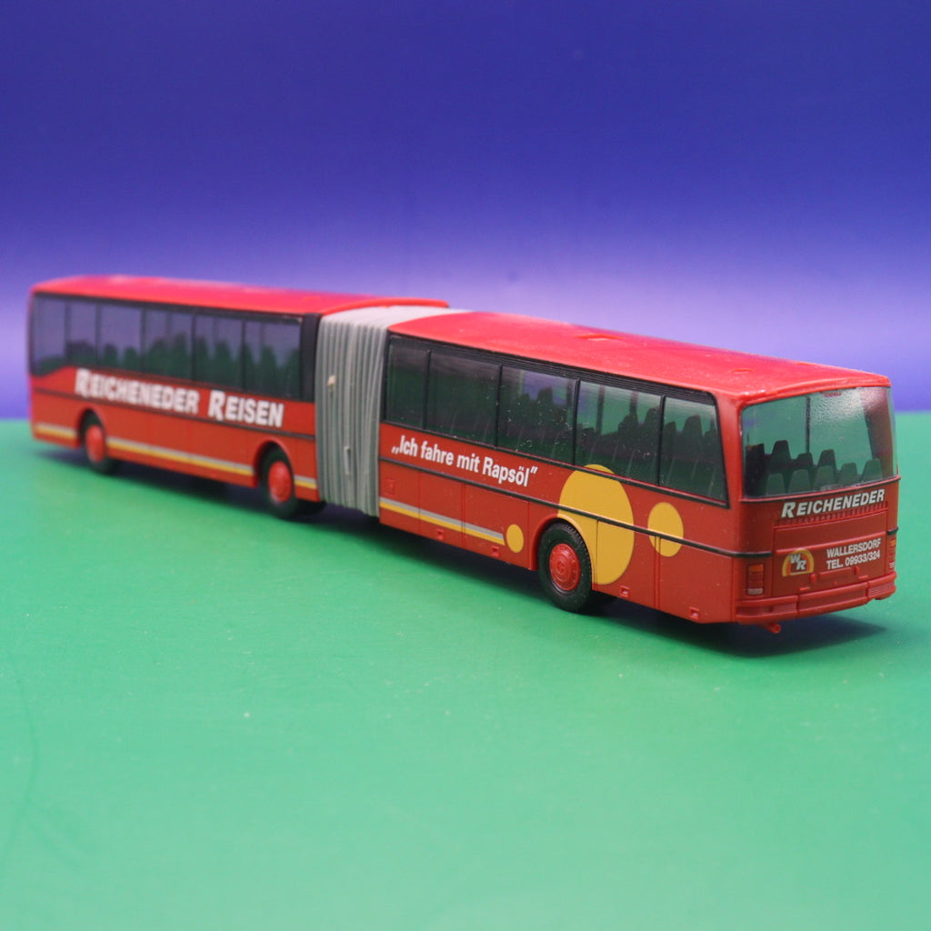 Setra S 221 UL - Reicheneder Reisen Wallersdorf - Gebraucht, Ohne OVP - Modellbus Herpa