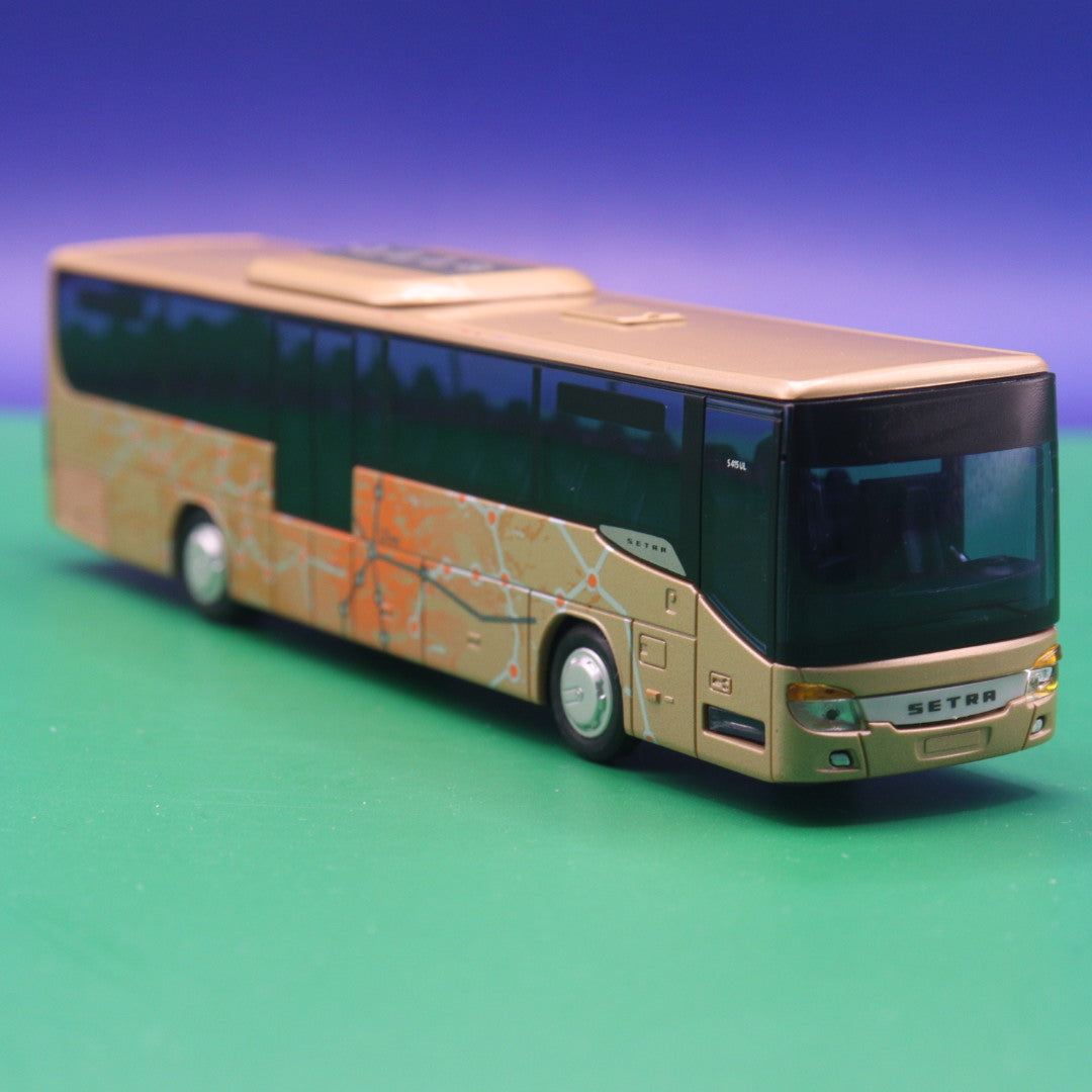 Setra S 415 UL - Ulm - Ohne OVP & Zurüstteile - Modellbus AWM