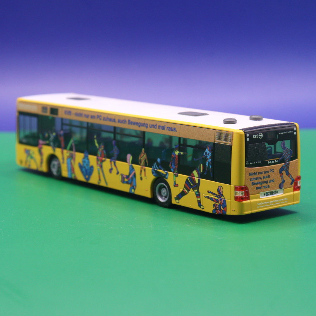 MAN Lions City A21  - KVB Köln - Sondermodell Linie 122 Pesch Kapellenweg - Modellbus Rietze 73928