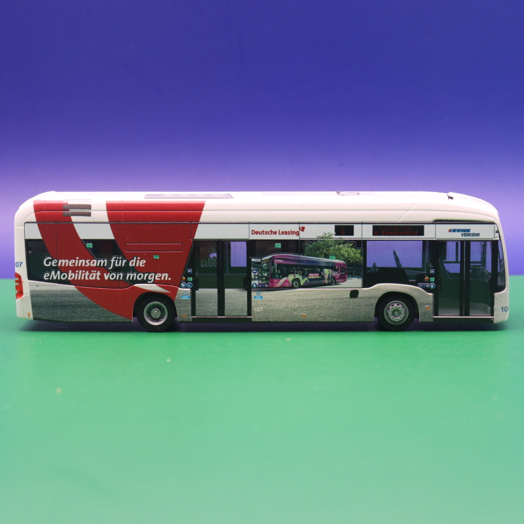 Mercedes Benz eCitaro - ESWE Verkehr Wiesbaden - Deutsche Leasing Design - Modellbus Rietze