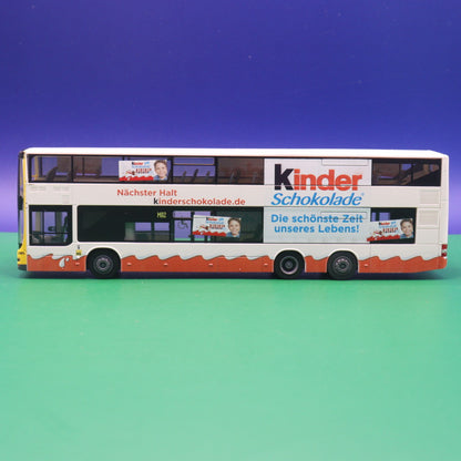 MAN Lions City DL - BVG Berlin - Kinder Schokolade - Linie M82 Marienfelde Waldsassener Str - Modellbus Rietze 67778