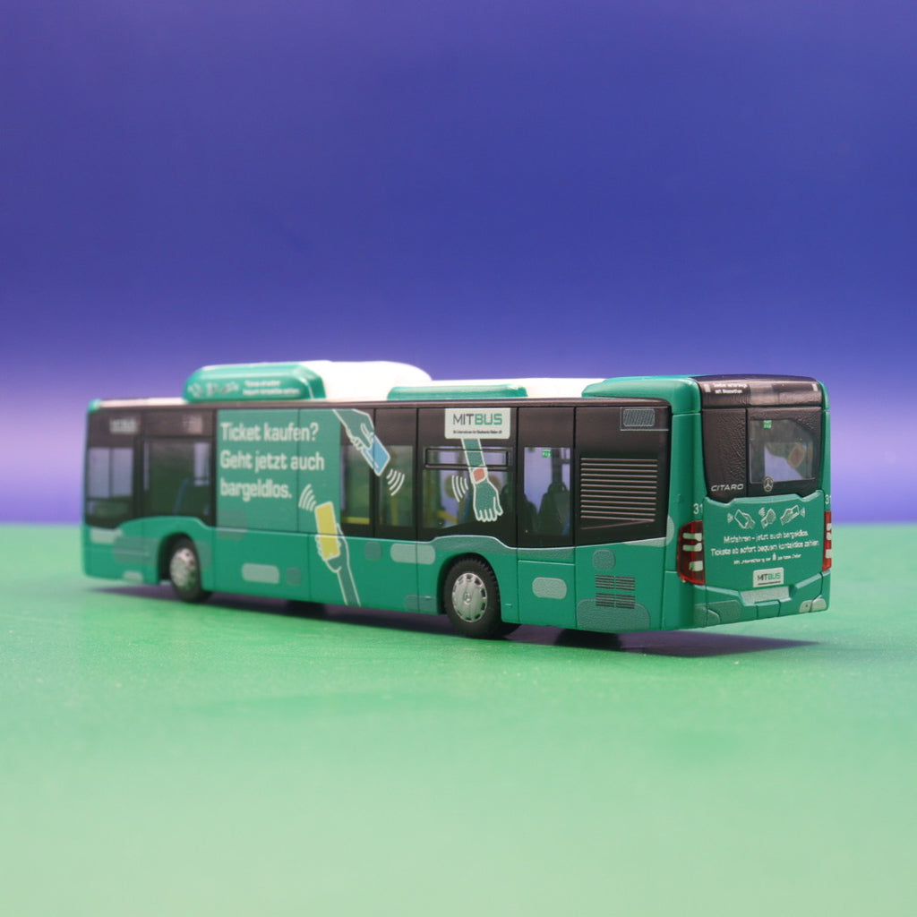 Mercedes Benz Citaro C2 NGT - Mit.Bus Gießen - Modellbus Rietze 73513