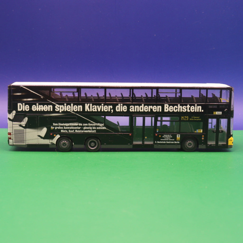 MAN Lions City DL - BVG Berlin - Die einen spielen Klavier, die anderen Bechstein - Modellbus Rietze 67311