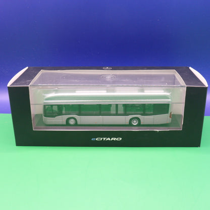 Mercedes Benz eCitaro Daimler Modellbus - Vorführdesign - Platinum Silber Metallic - Modellbus Rietze 76805