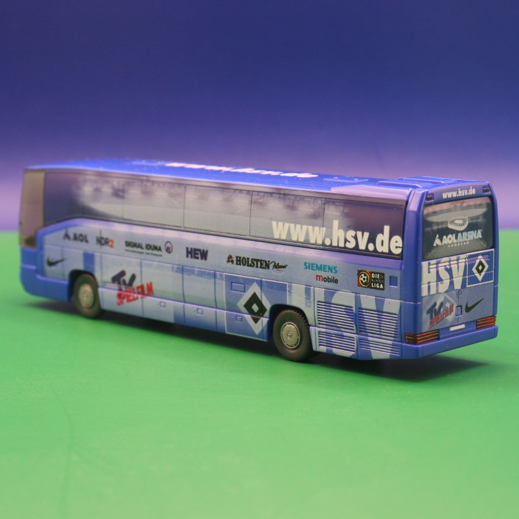 Mercedes Benz O 404 RHD  - HSV - Gebraucht, Ohne OVP - Modellbus Wiking