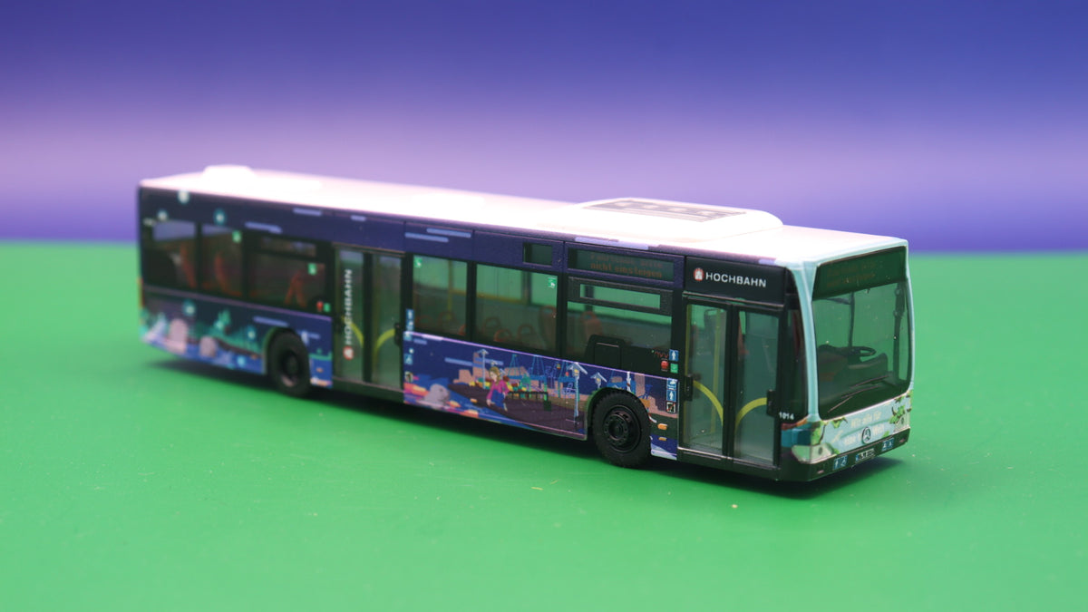 HHA Citaro Facelift Hamburg Hochbahn special model Paintbus 2022 (end of journey please do not get in) model bus Rietze 69921-2