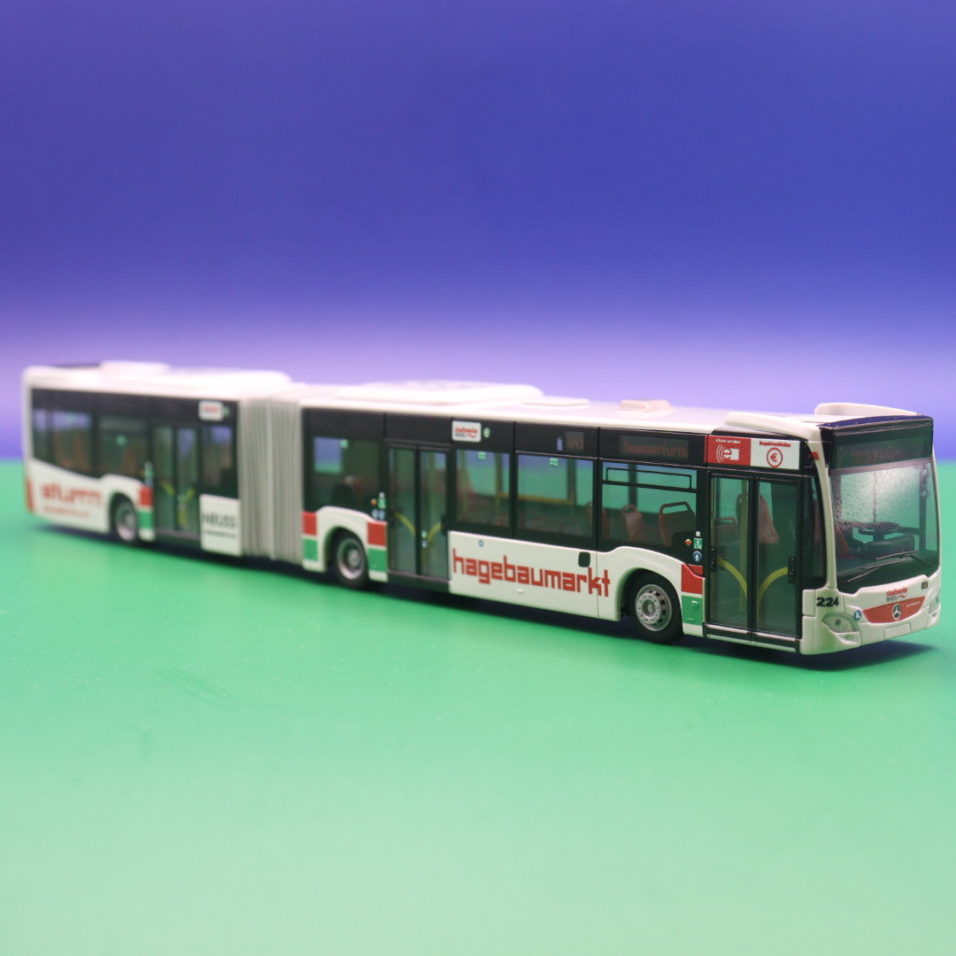 Mercedes Benz Citaro C2 - Stadtwerke Neuss - Hagebaumarkt - Modellbus Rietze 69323