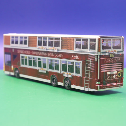 MAN Lions City A39 DD - BVG Berlin - Scandic Hotels - Skandinavien in Berlin erleben - Modellbus Rietze 67743 - Auflage 500 Stück - Erscheinungsjahr: 12/2011