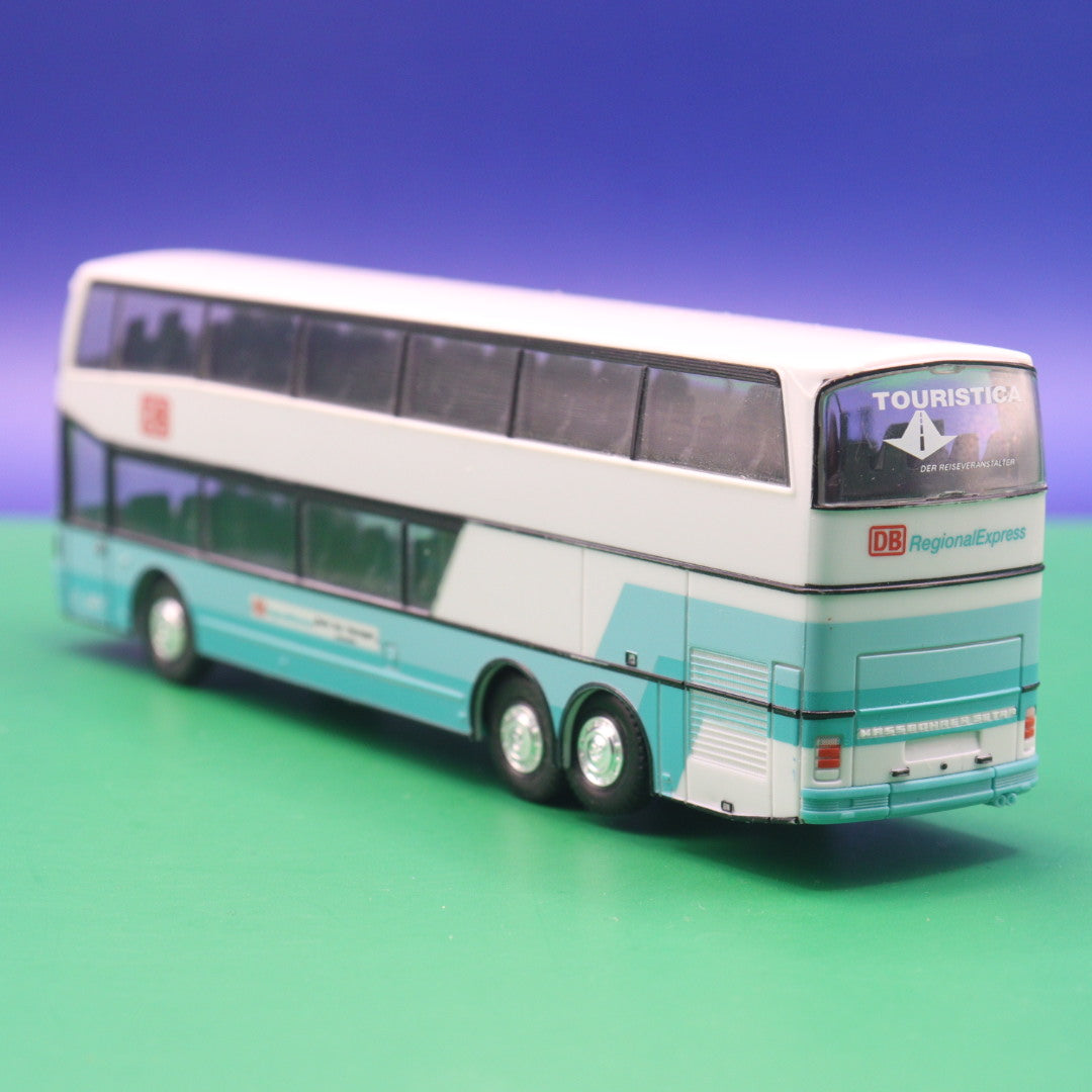 Setra S 228 DT - BEX, DB RegionalExpress - Berlin, Zoo, Neuruppin - Gebraucht, Ohne OVP - Modellbus Herpa